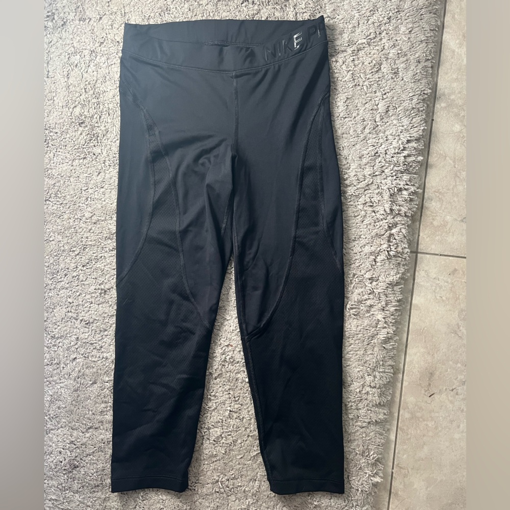 Nike Black Running Capris